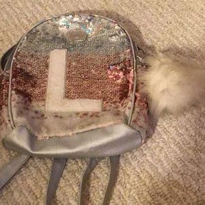 Colourful mermaid sequence L bag